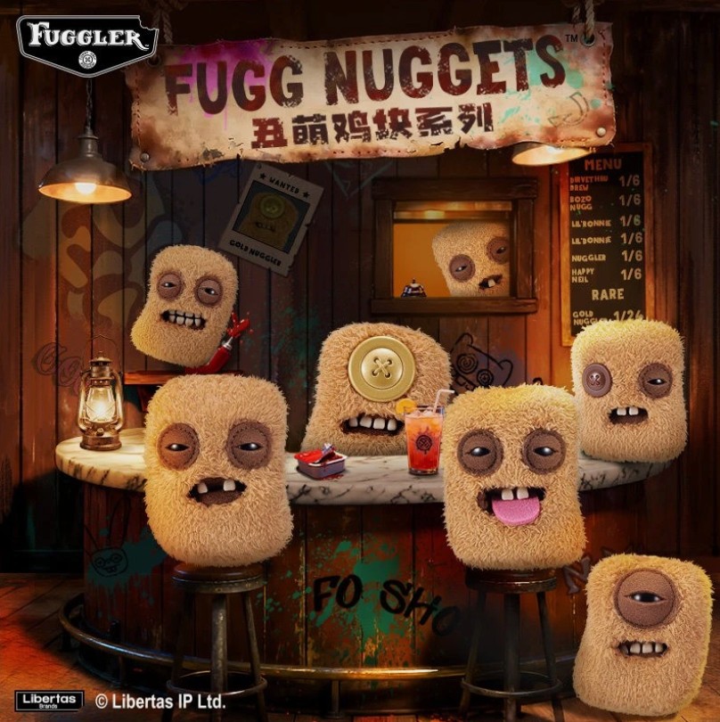 Fuggler x Fugg Nuggets Series Blind Box Plush Pendant Keychain | 7 ...
