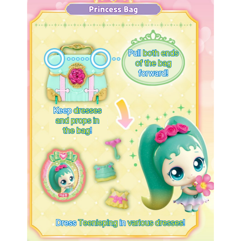 Season 6 Princess Catch Teenieping Figure Doll Christmas Gift Birthday ...