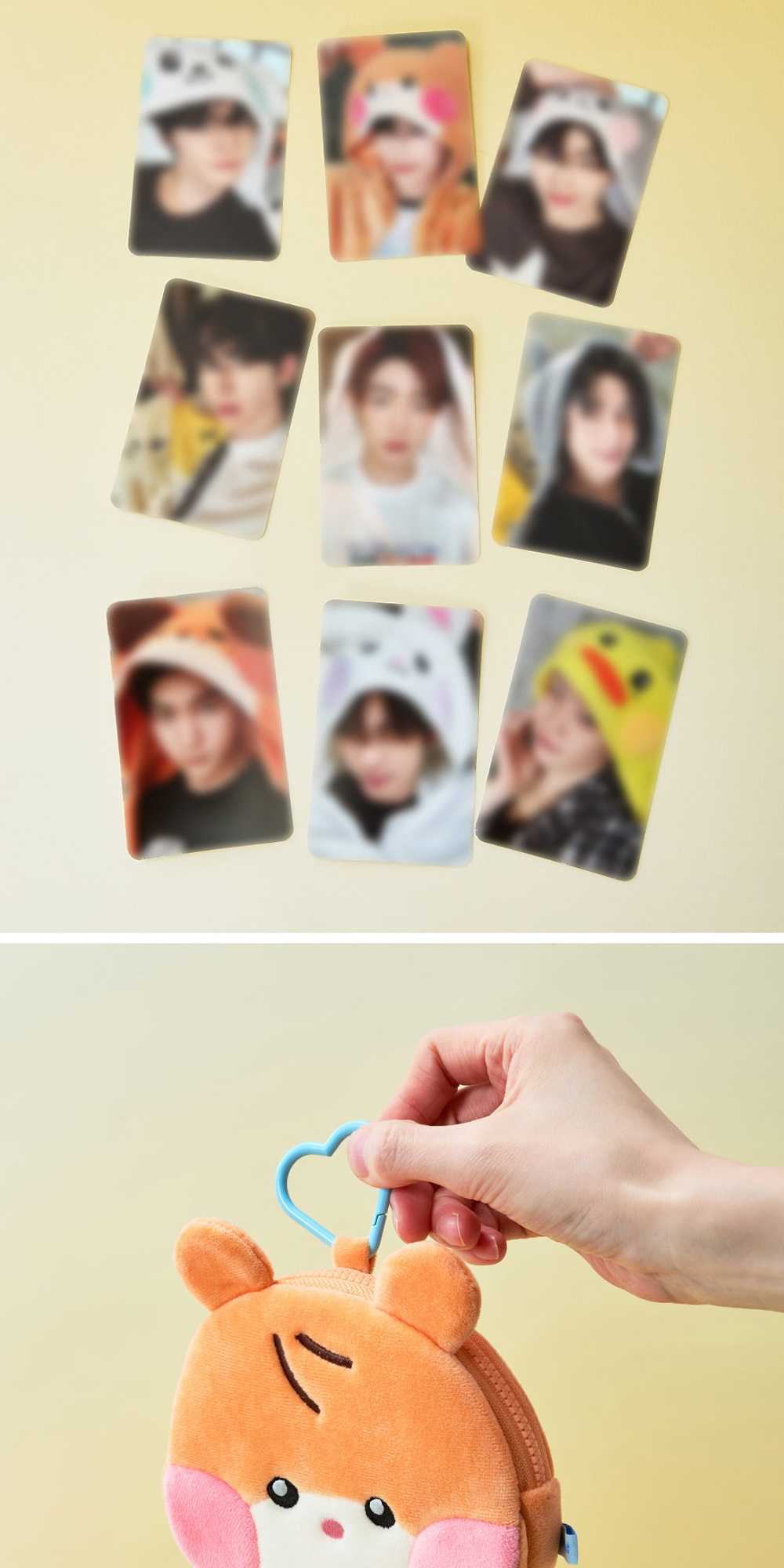 zerobaseone-zb1-zeroni-fluffy-wonderland-photocard-holder-pouch