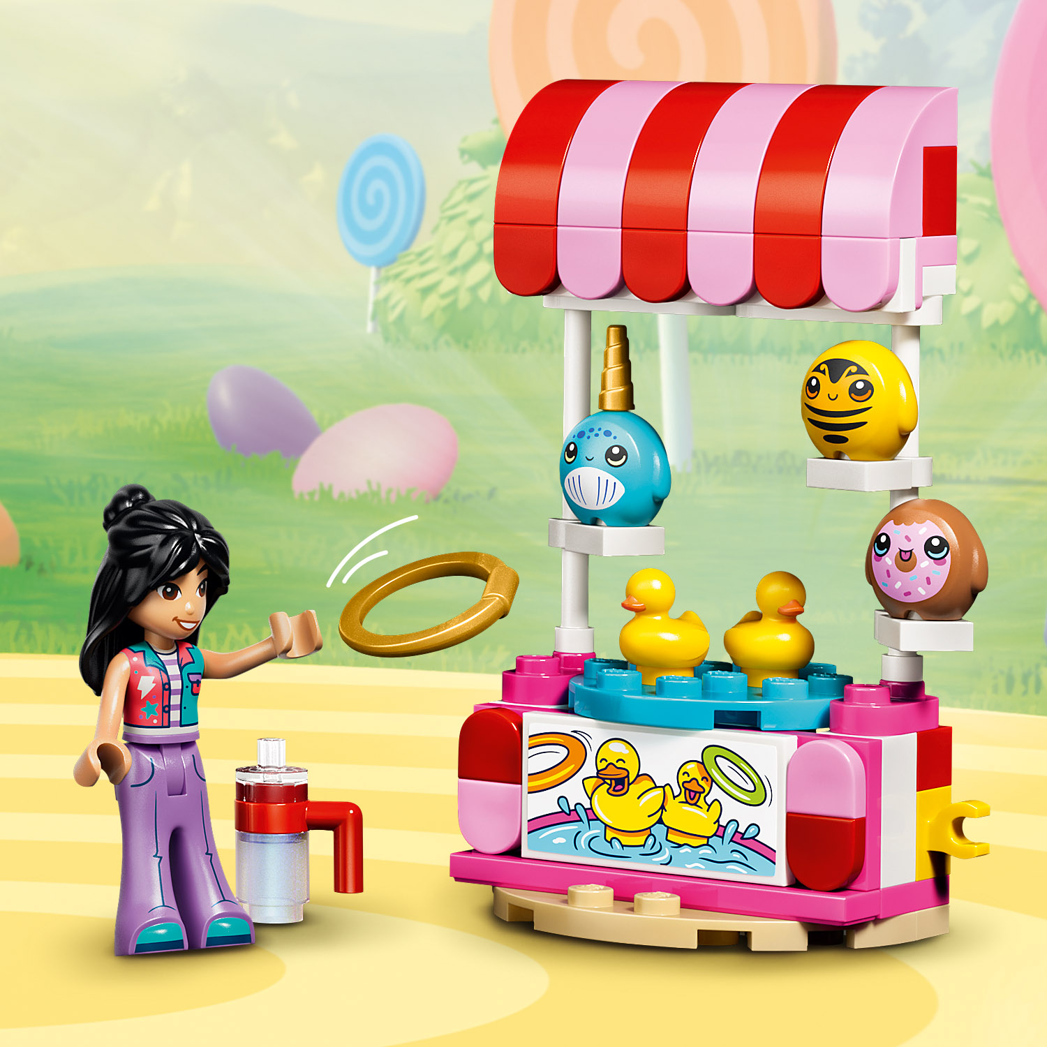 LEGO Friends 42700 Candy & Cupcake Ferris Wheel (602 Pieces) | Shopee ...