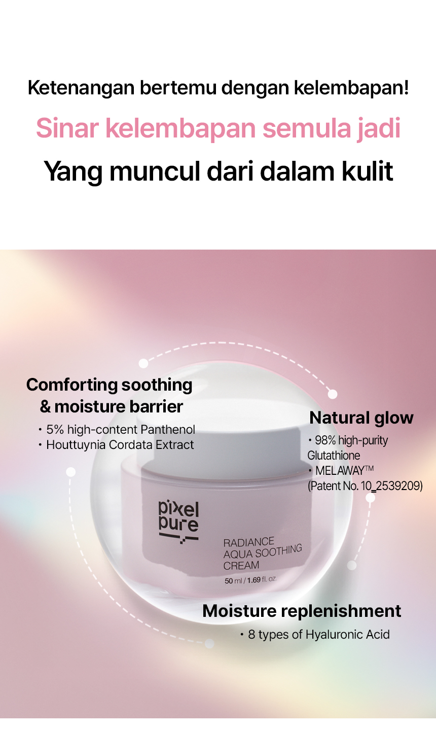 Pixelpure Radiance Aqua Soothing Cream (50ml x 2 Pcs) | Shopee Malaysia