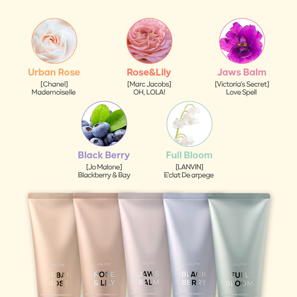 JULYME Perfume Non Wash Hair Pack 200ml | Shopee Malaysia