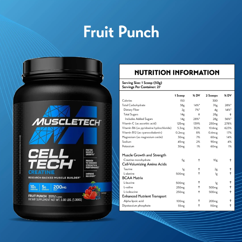 MuscleTech Cell-Tech Creatine (3lbs) | Shopee Malaysia