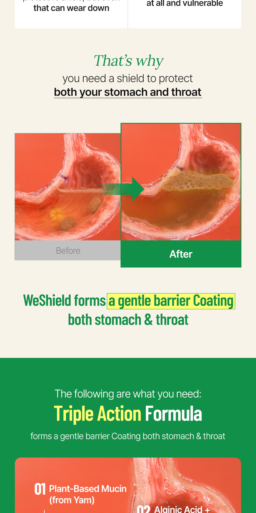 [YOUNGLONG] We Shield Double Action / Stomach Discomfort / Acid Reflux ...