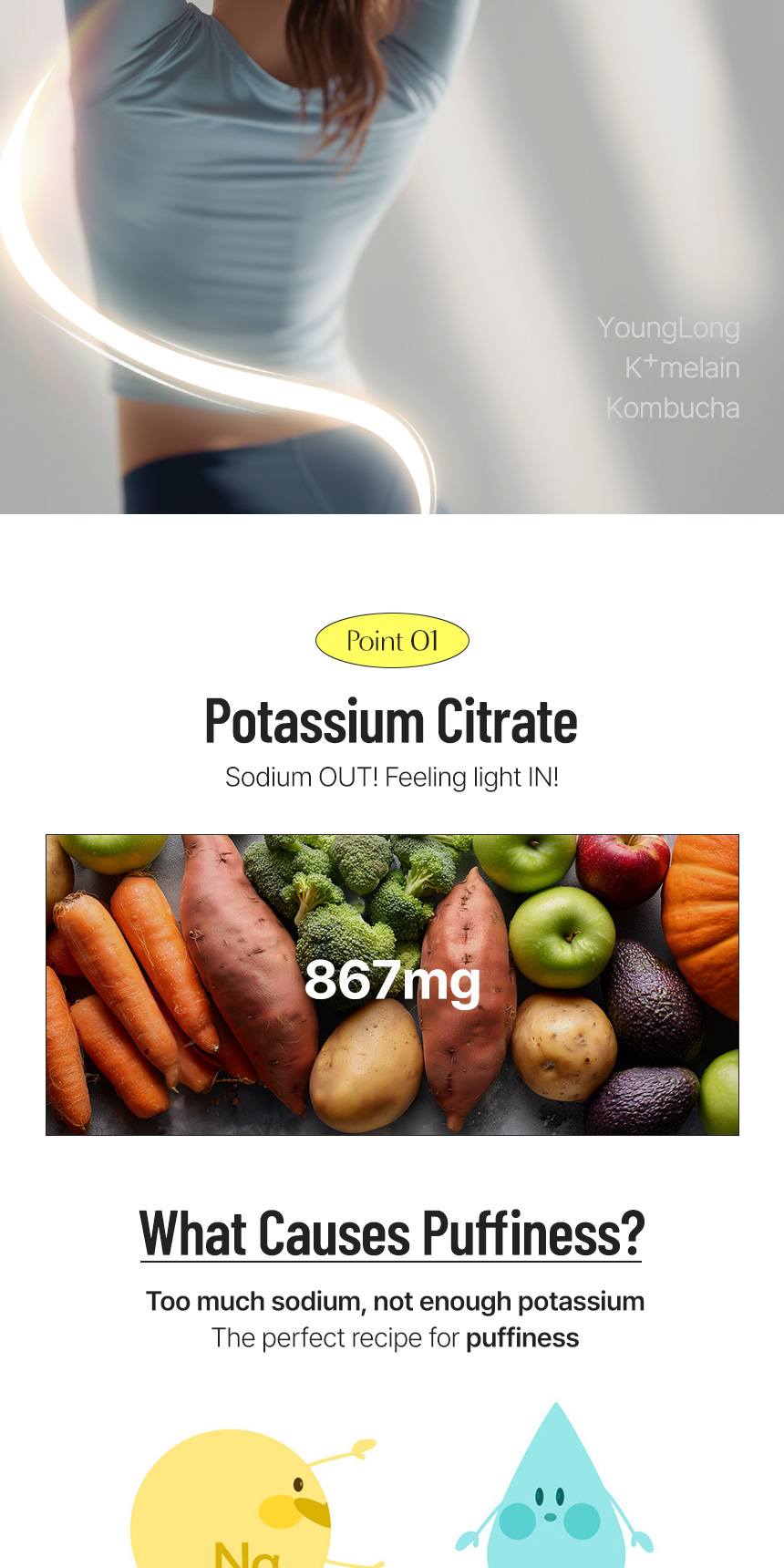 [BUY3 FREE1] YOUNGLONG Premium Korean Potassium Kombucha tea with ...