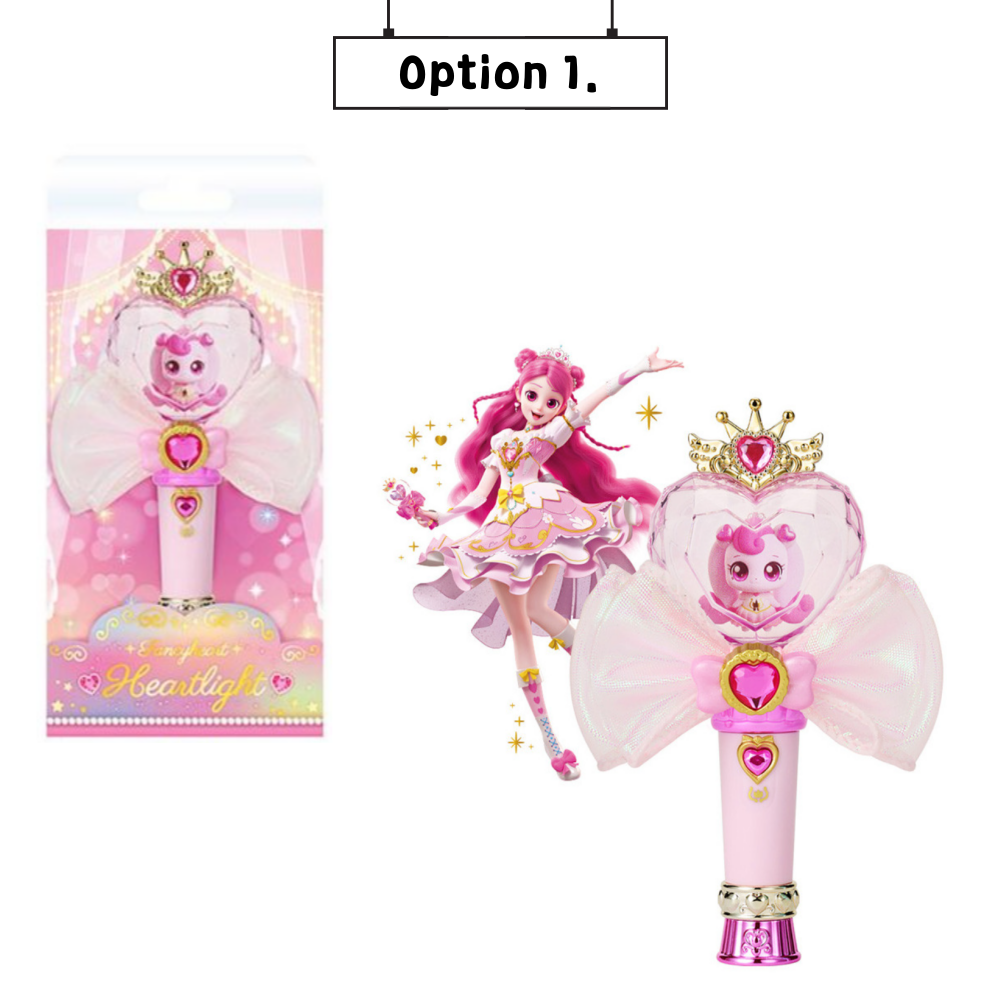 Season 6 Princess Catch Teenieping Keychain Light-up Magic Wand Stick ...