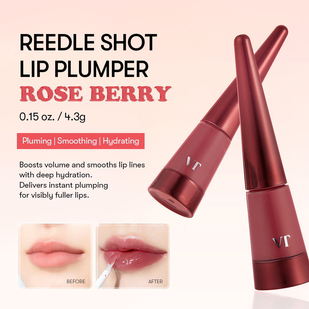 [VT] VT Reedle Shot Lip Plumper Lip Gloss High Shine Moisturizing Lip ...