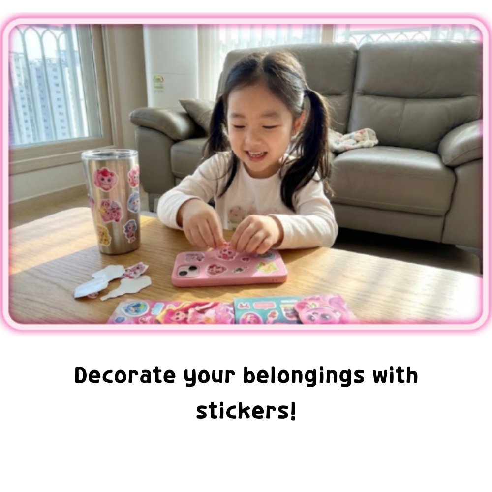 Season 6 Princess Catch Teenieping Big Glitter Sticker Teenieping ...