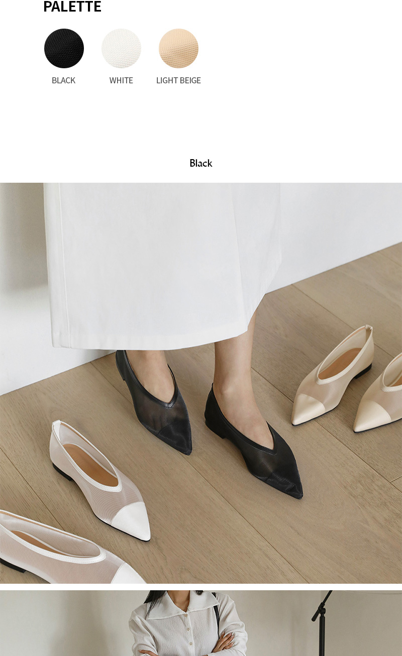 26SS[SAPPUN] Codella Mesh Flats (1cm) | Shopee Malaysia