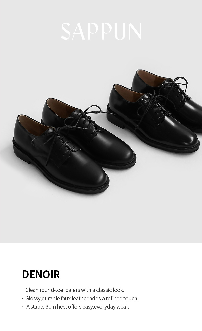 26SS[SAPPUN] Denoir Oxford Loafers (3cm) | Shopee Malaysia