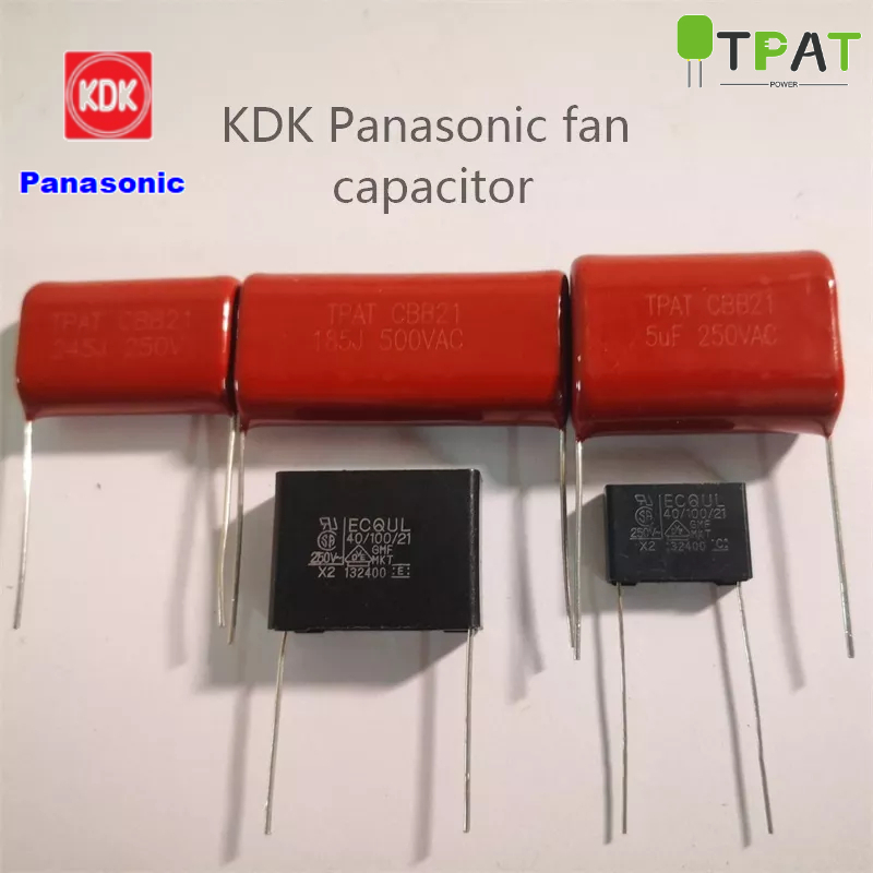 Panasonic KDK Ceiling Fan Condenser Capacitor Noiseless capacitor1.8uF
