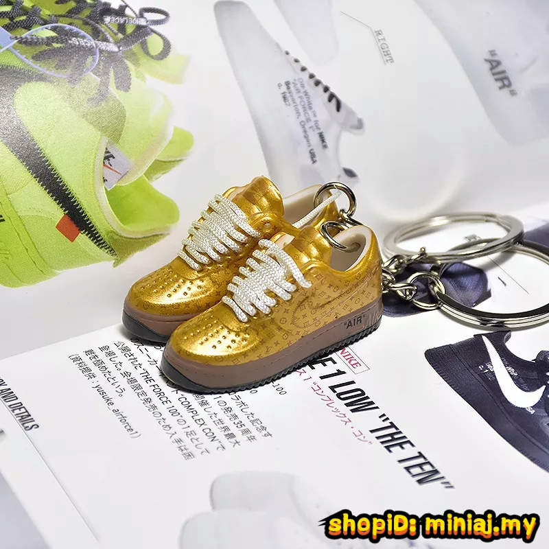 Mini shoes keychain shoes pendant bag accessories car key chain ...