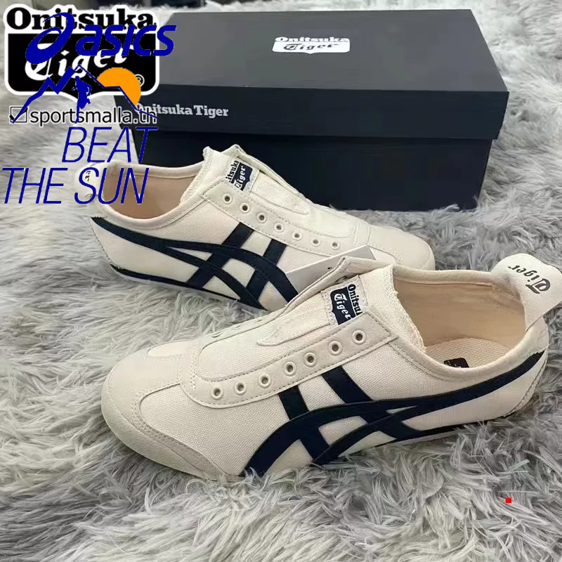 Onitsuka Japanese Lightweight Sports Casual Shoes Canvas Lazy Lace-Free ...