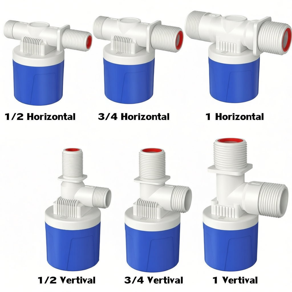 Float valve 1/2