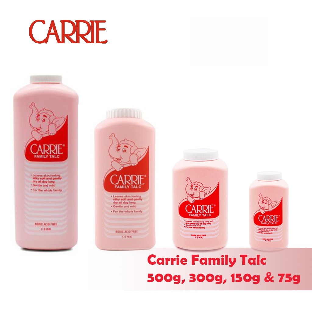 Carrie Junior Family Talcum Powder – Fragrant Powder for Family Use ...