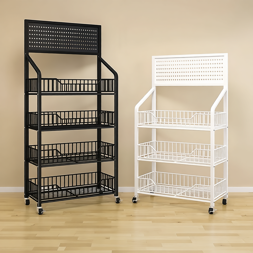 3/4/5 Layer Store Rack Display Rack Rak Kedai Runcit Snack Rack Display ...