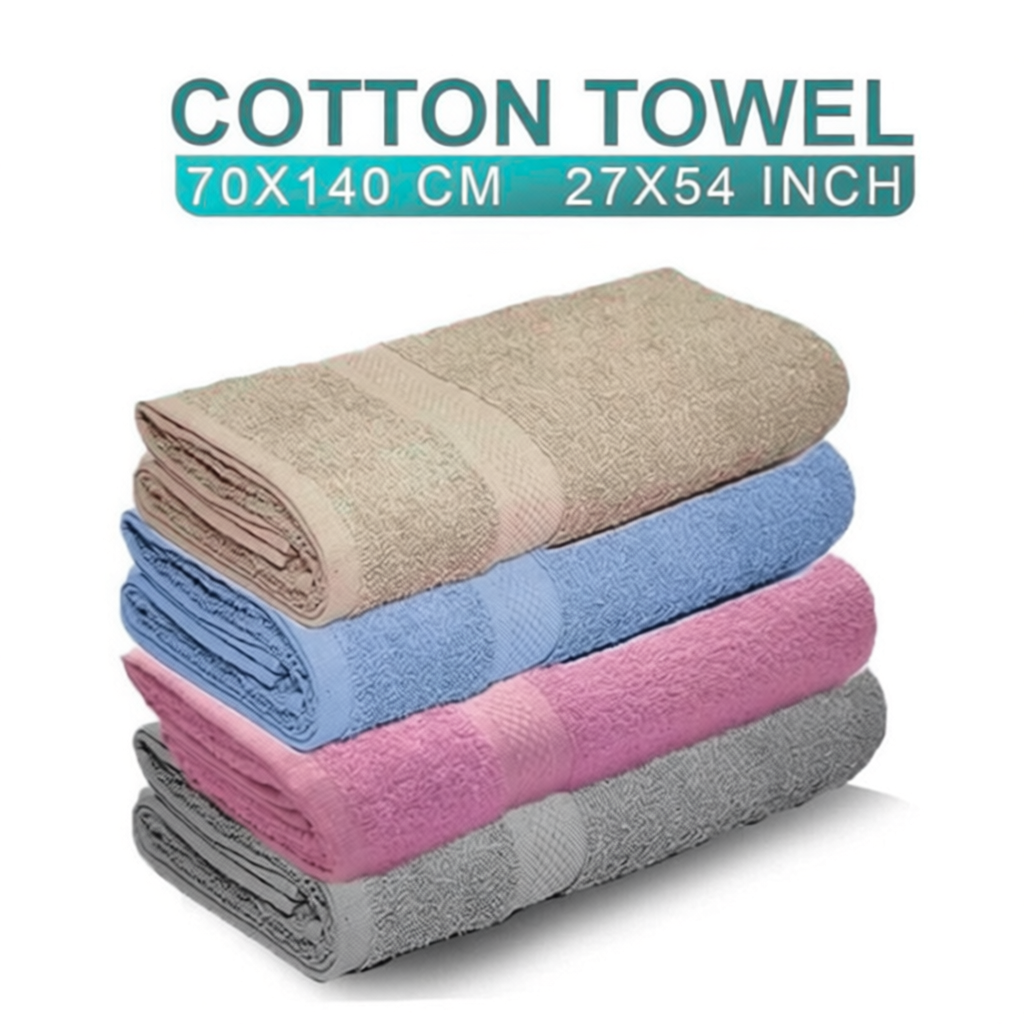Sakura Bath Towel 70x140cm | 100% Cotton | Lightweight & Soft | Ready ...