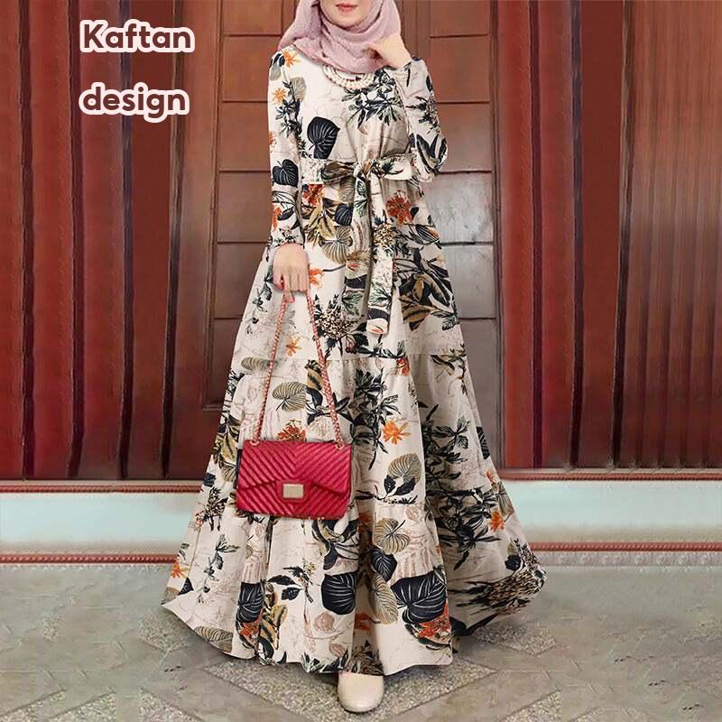elegant dinner dress muslimah Marceline Islamic Evening Dress Navy Blue / 44 main image 0