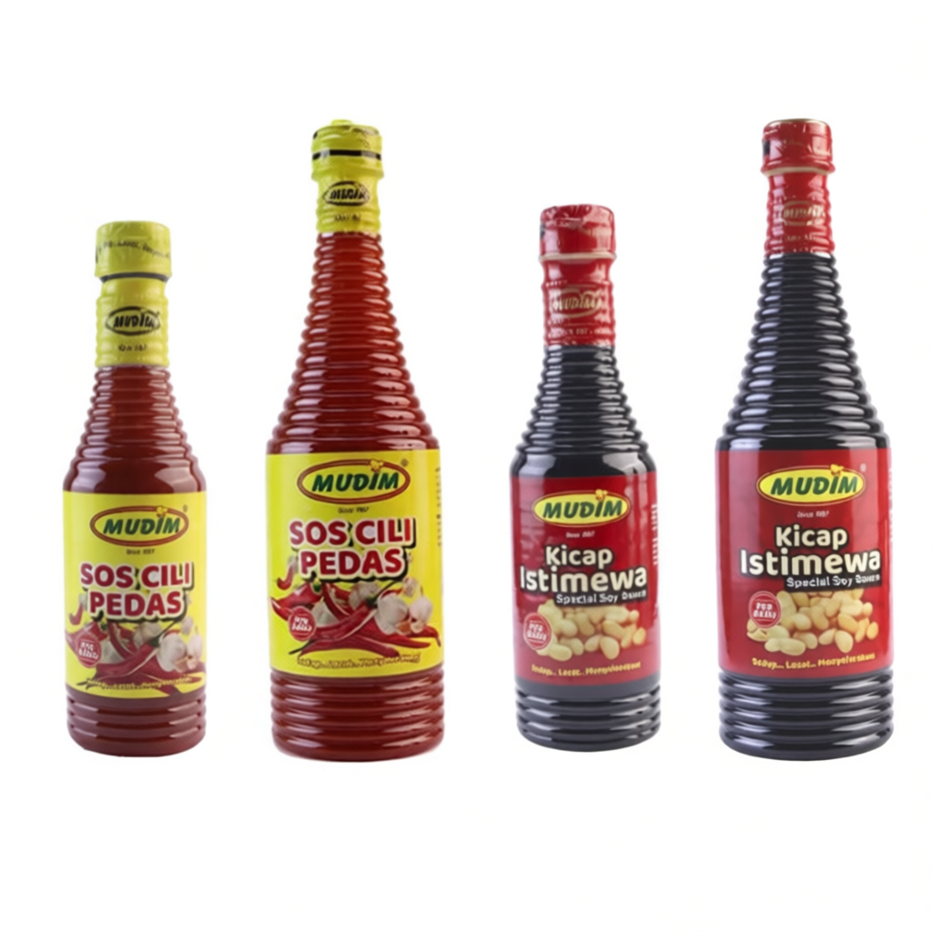 Mudim Sweet Soya Sauce / Hot Chili Sauce Sos Cili Pedas 450 / 900g ...