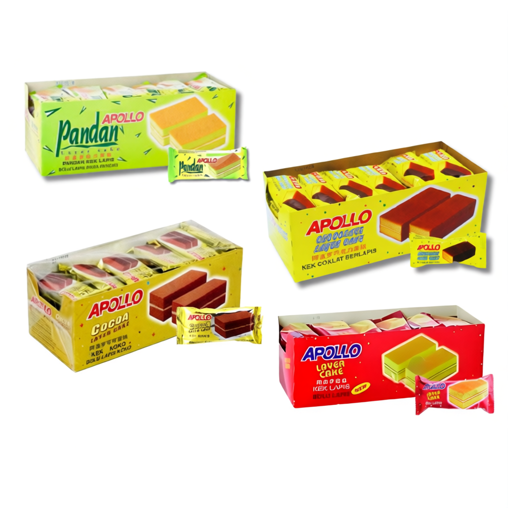 APOLLO Layer Cake (18g x 24 Packs) | Shopee Malaysia