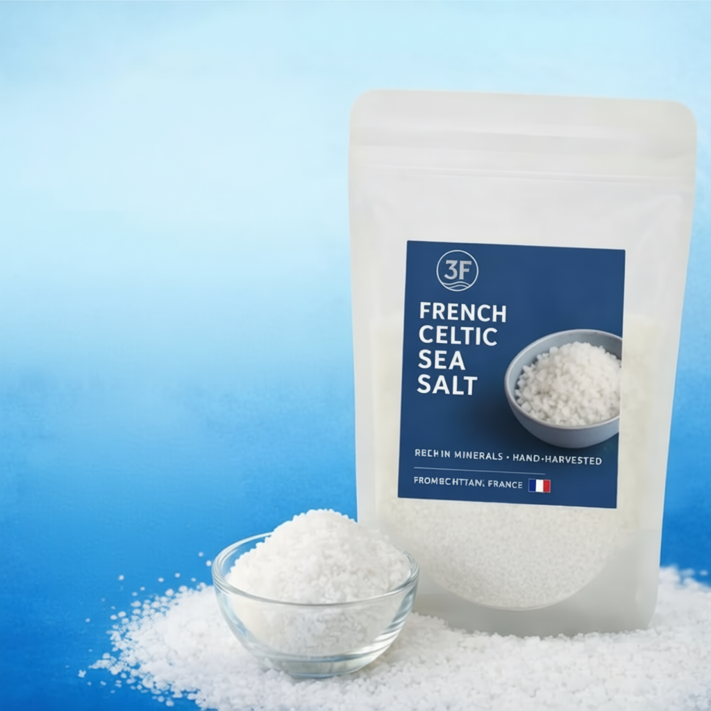 READY STOCK| Halal Sea Salt French Celtic Fine Grain | Natural Mineral ...