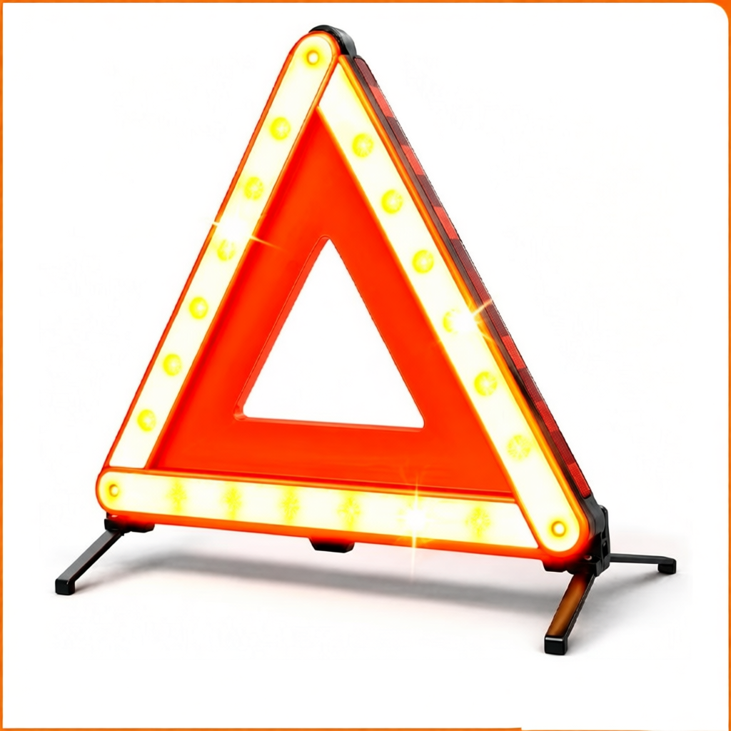 Car Vehicle Safety Reflective Triangle Warning Sign Emergency Breakdown ...