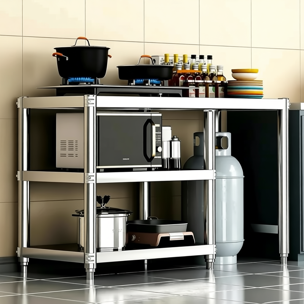 Stainless Steel Kitchen Rak Dapur Gas Rack Gas Kitchen Stove Rack ...