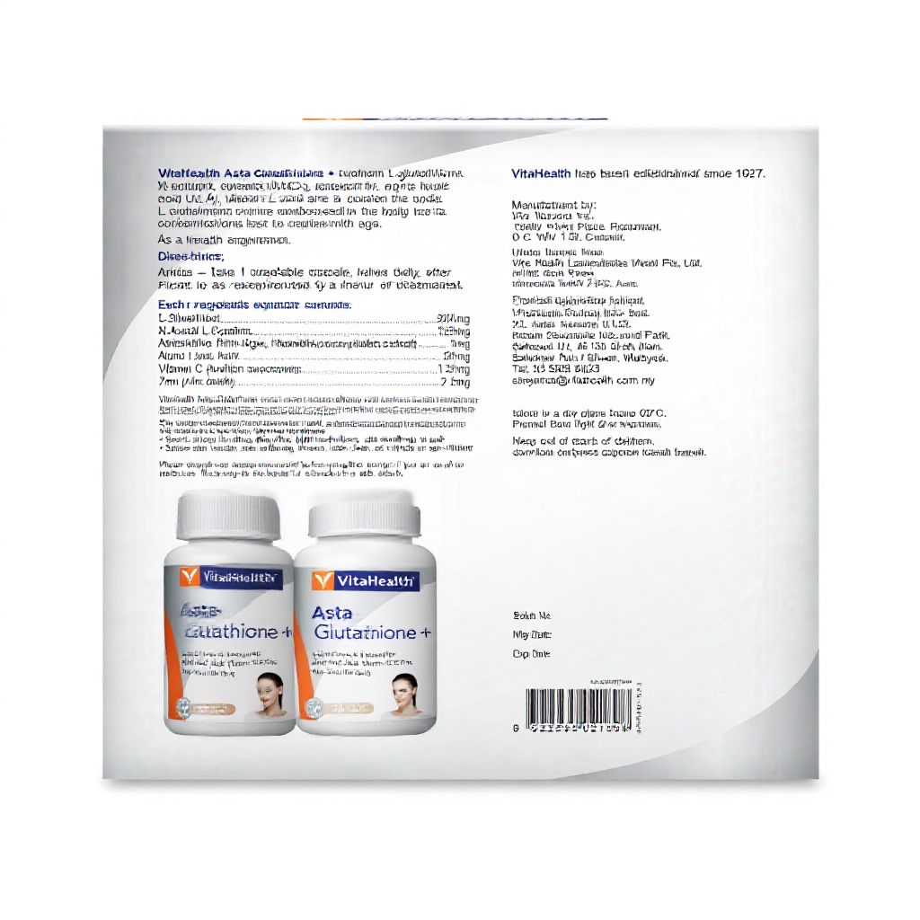 VitaHealth Asta-Glutathione Plus