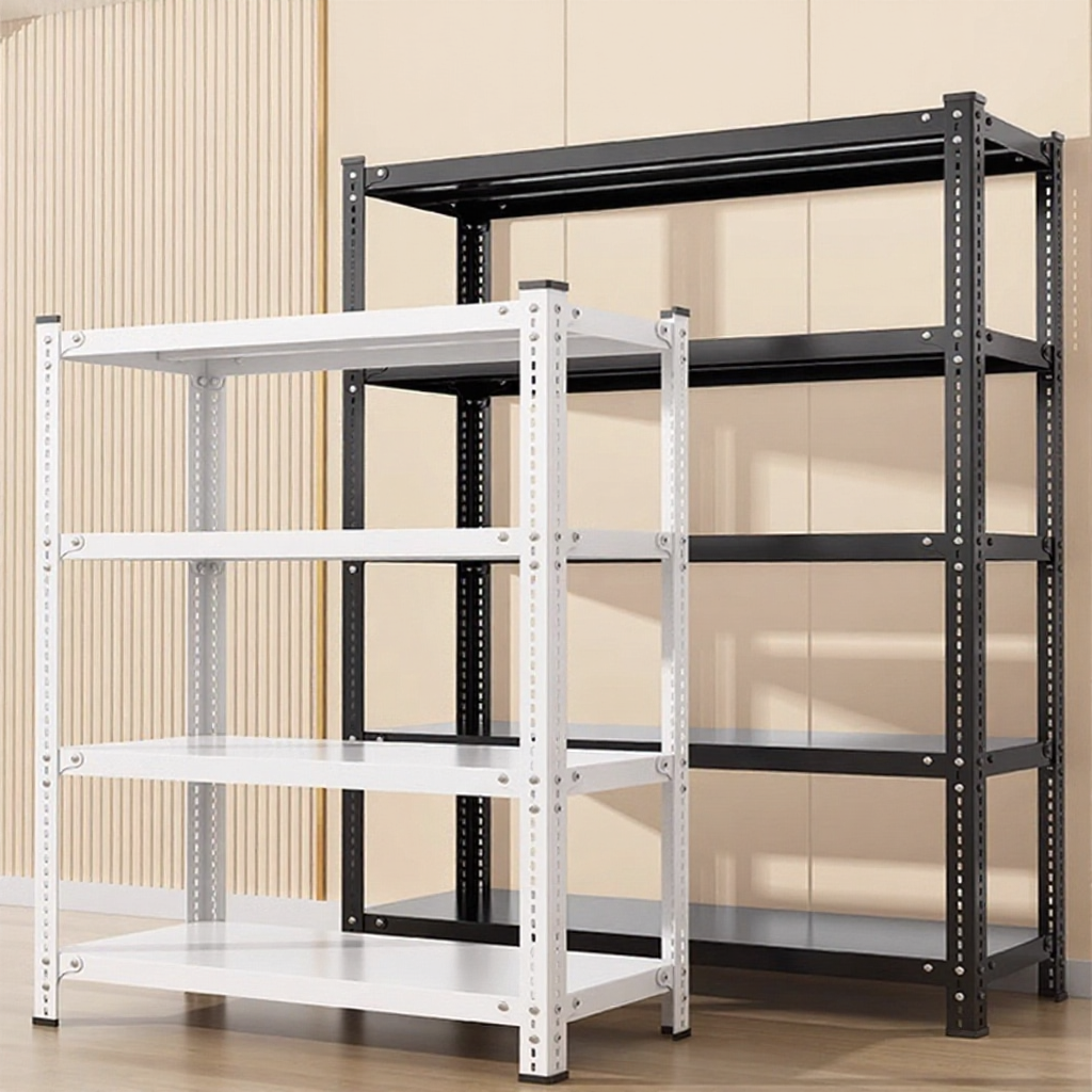 Adjustable Metal Storage Rack with Rust-Resistant Galvanized Steel 置物架 ...