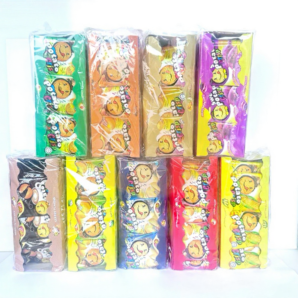 WIN2 Potato Crisp Crackers Assorted Flavours 20g x 30 Packs – Multiple ...