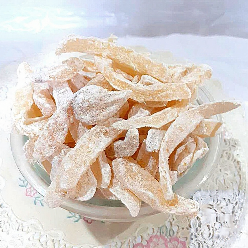 250g 500g Asam Halia Putih Halus (Biasa), Asam Halia Madu Kuning Keping ...