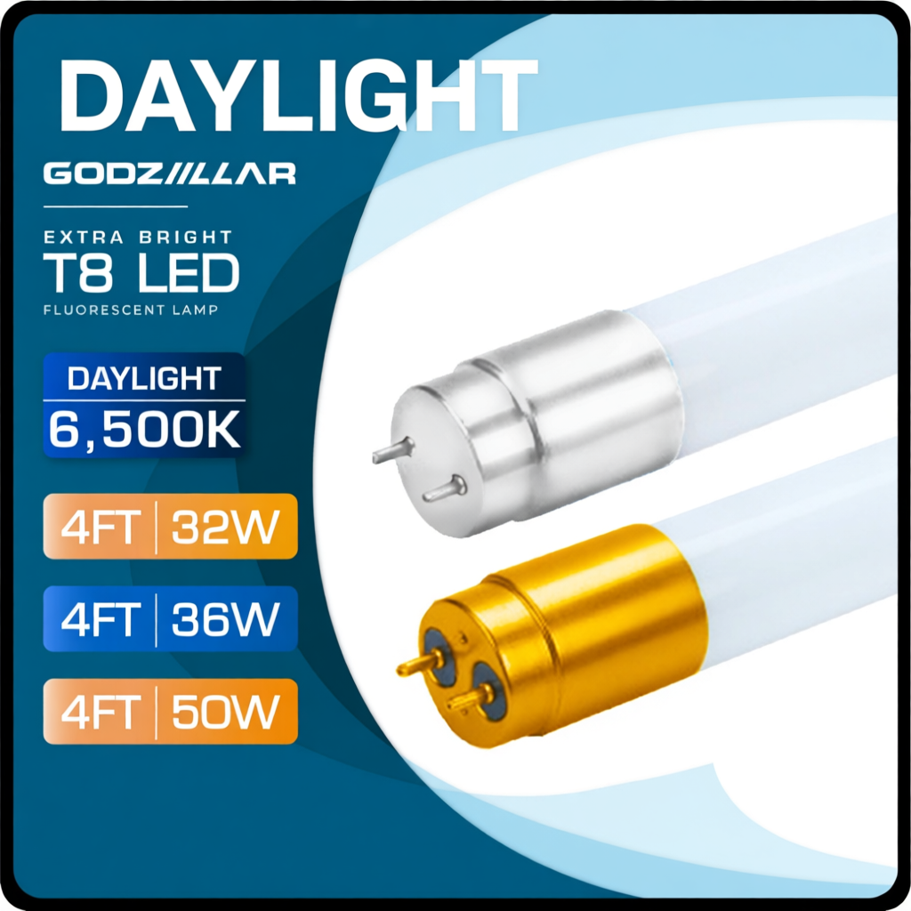 LED T8 Light Tube 4ft with High Lumen Output for Bright Lighting ...
