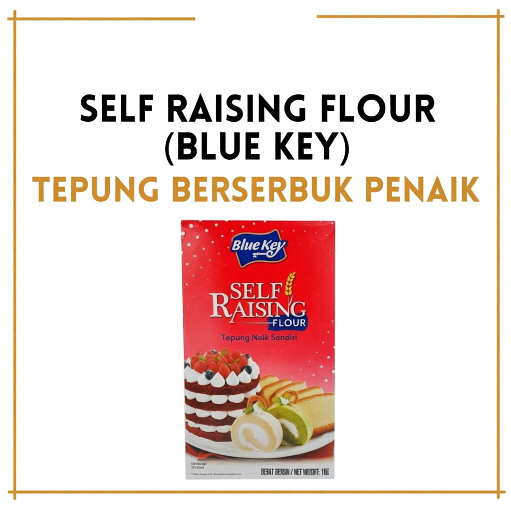 【BLUE KEY】TEPUNG BERSERBUK PENAIK | SELF RASING FLOUR | 自发面粉 | Shopee ...