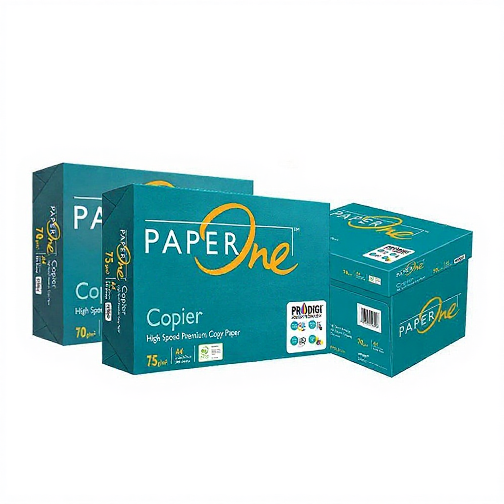Paperline 70gsm/ PaperOne 70/75gsm Kertas A4 – 1 Kotak (5 Rim) Setiap I ...