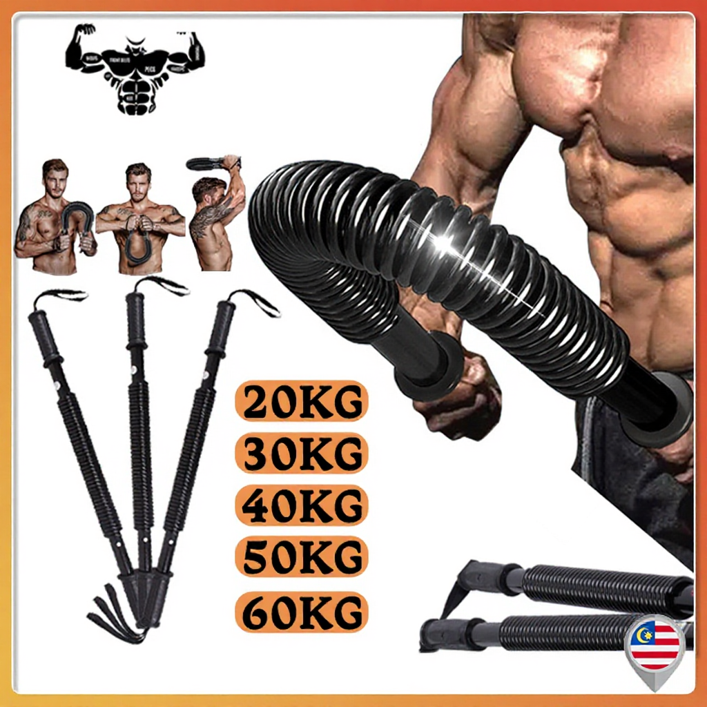 20/30/40/50/60kg spring arm strengthener gripper strength twister ...