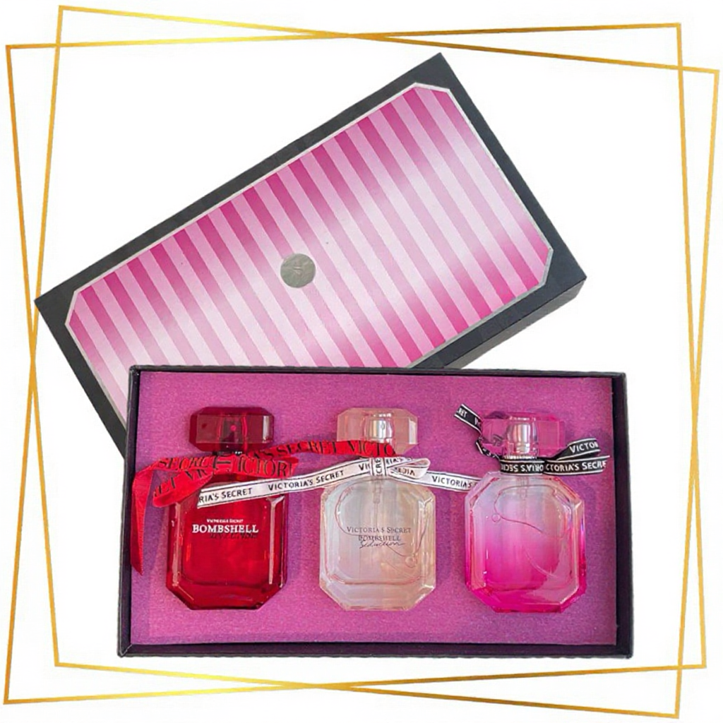 Bombshell EDP perfumes 3in1 set 3x30ml for women | Shopee Malaysia