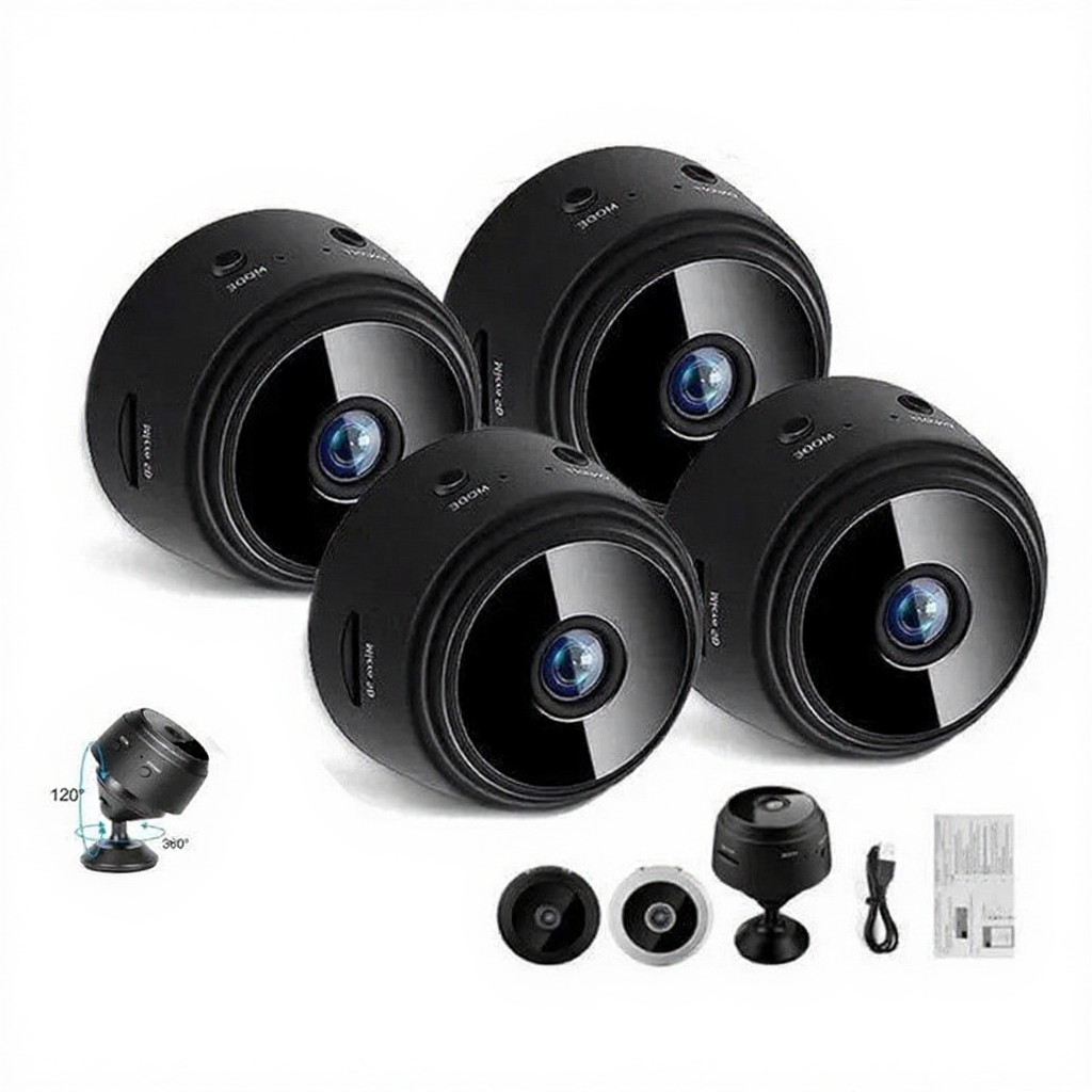 A9 Mini Wireless Home Security Camera with 1080P HD Night Vision ...
