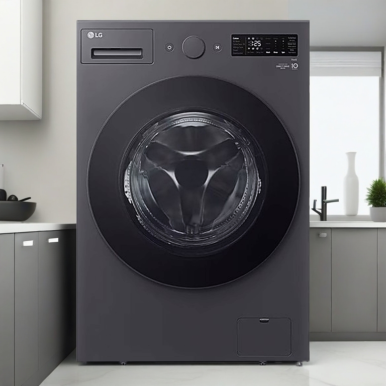 LG 15kg Smart Inverter Slim Front Load Washer with AI Direct Drive™ and TurboWash™ Washing Machine