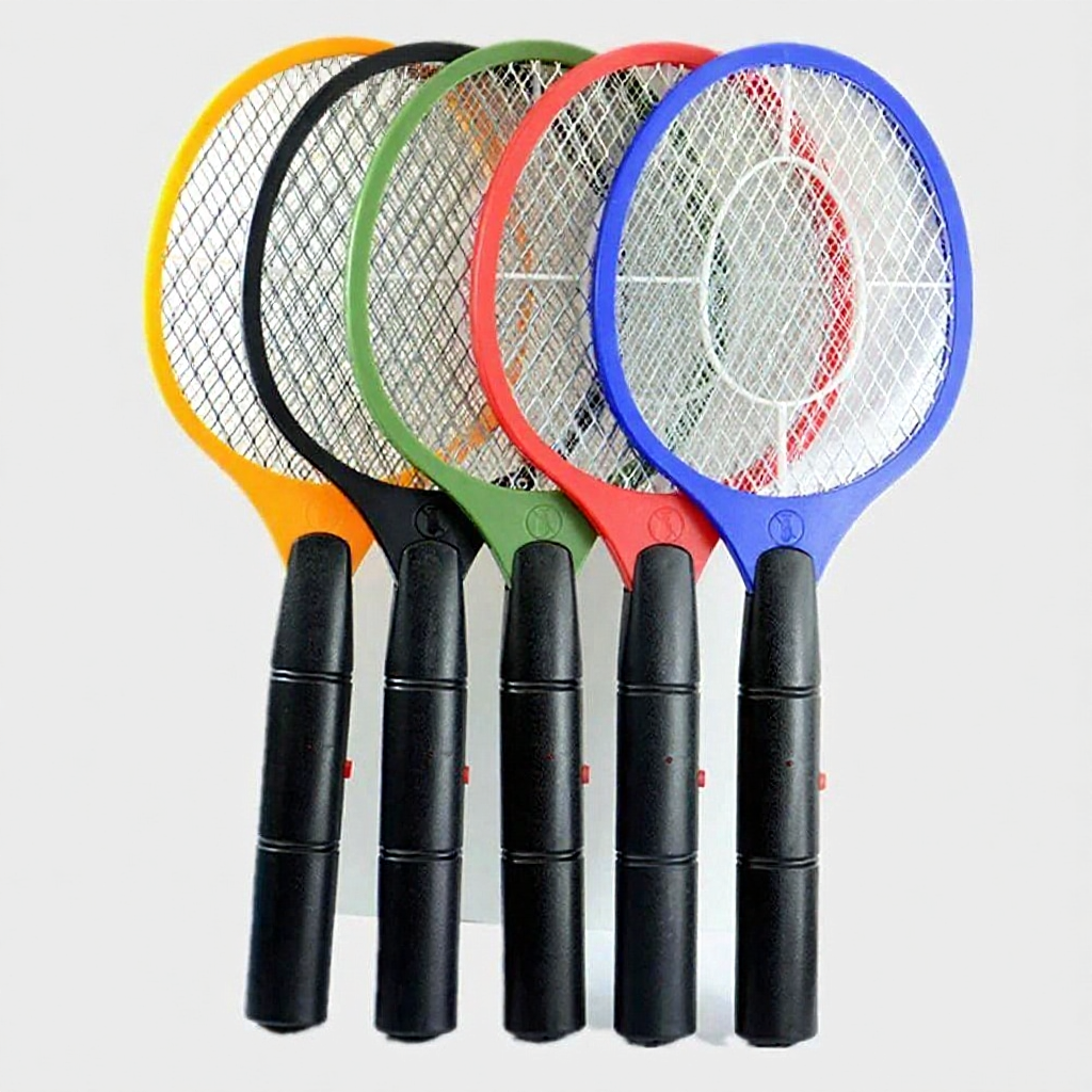 Electric Fly Insect Racket, 5 Colors Portable Mosquitos Killer, Bedroom ...
