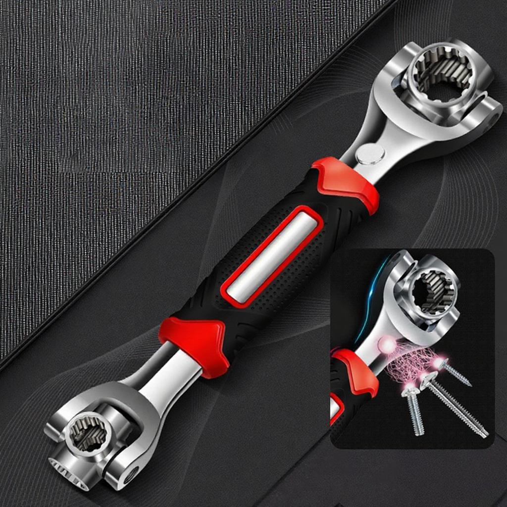 52In1 Multi Torque Wrench Double-Headed 360-Degree Rotating Adjustable ...