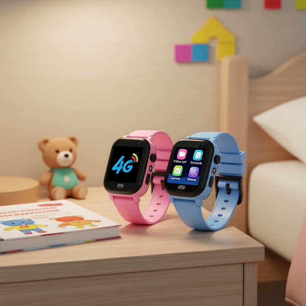 Child Smartwatch 2026, 4G GPS Tracker, Waterproof, SOS Emergency, Video ...