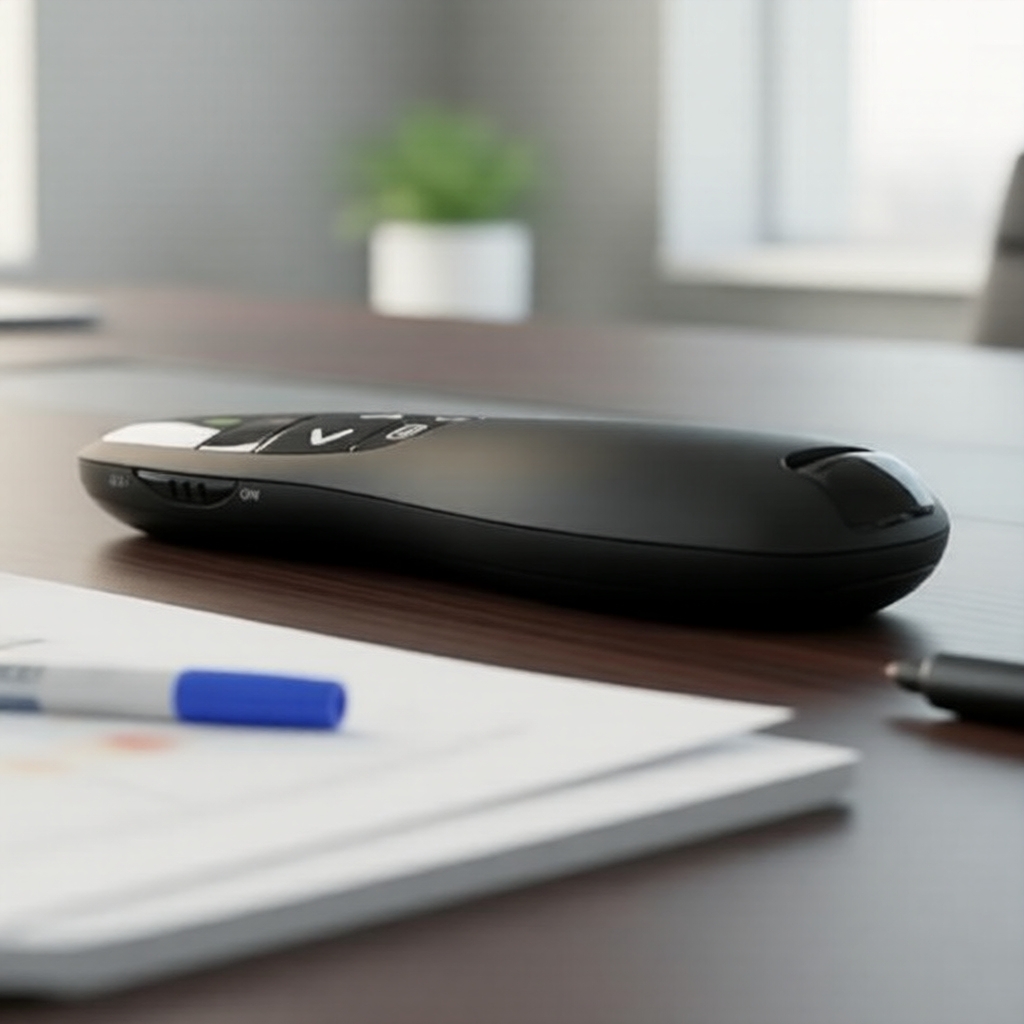 Wireless Presentation Remote Clicker for PowerPoint, Laptop Slide ...