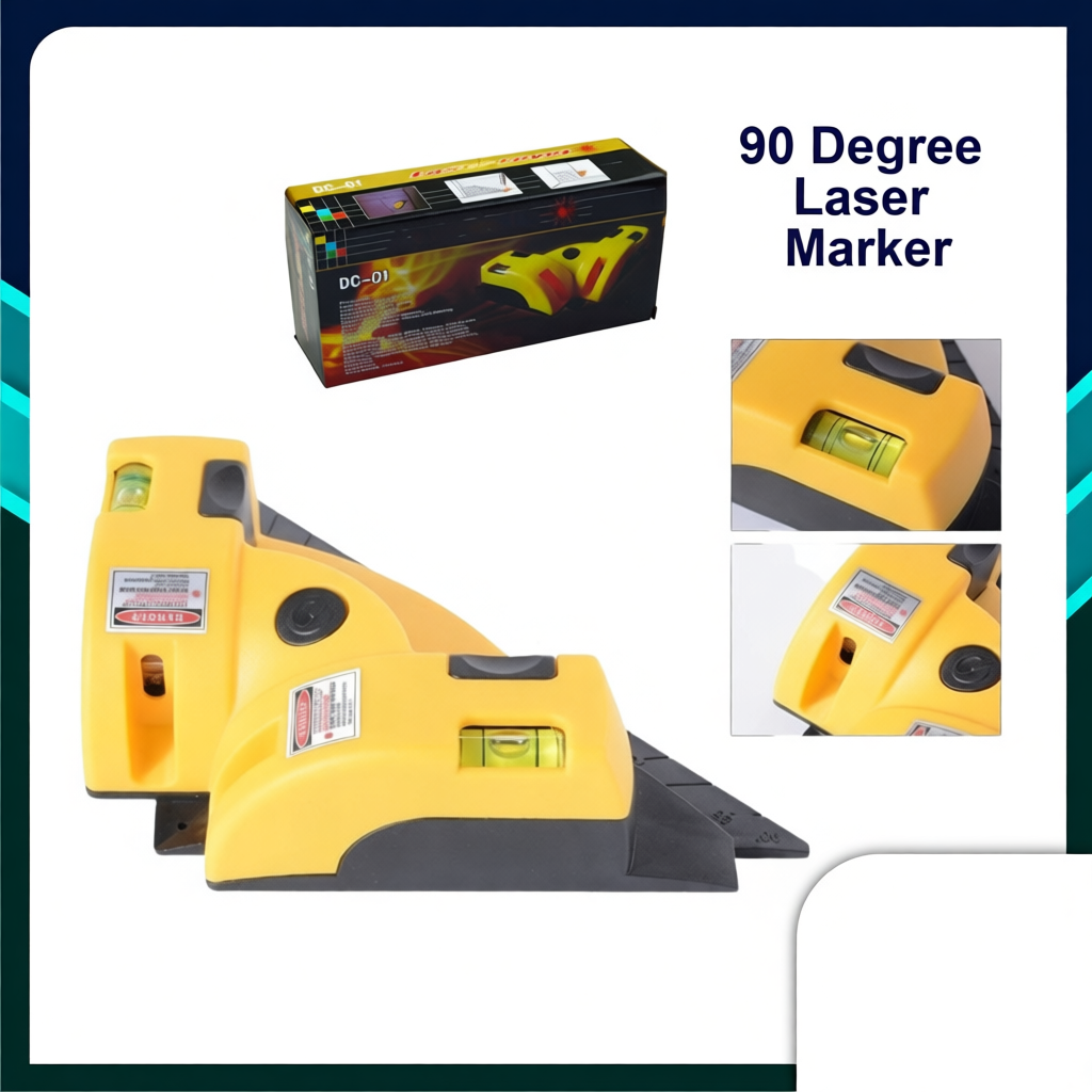 Right Angle 90 Degree Vertical Horizontal Laser Line Projection Square ...