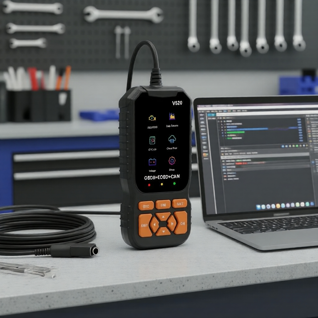 OBD2 Scanner 35901 10-Language, Live Data & Code Library, Vehicle ...