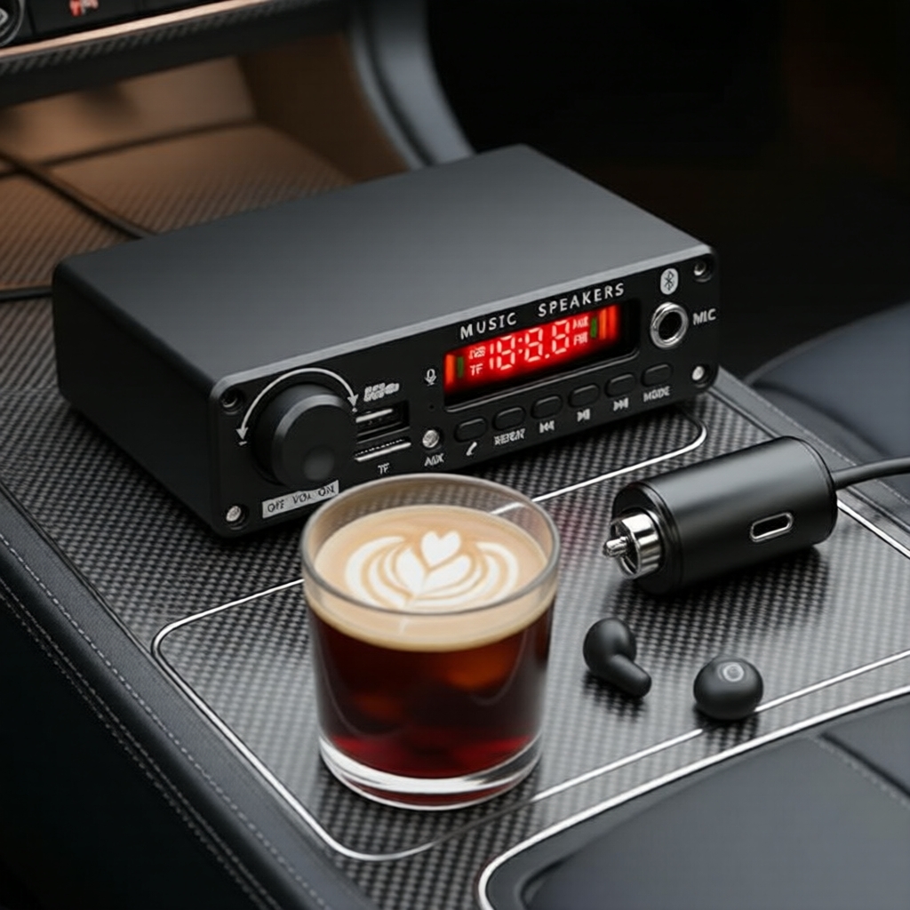 Car/Home 2x100W Bluetooth 5.0 Amplifier Board, DC 8V-26V, Stereo Audio ...