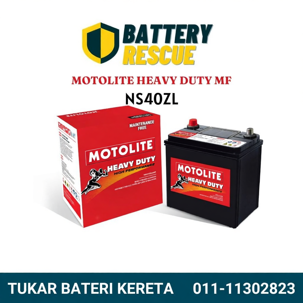 [Installation Provided] NS40 | NS40ZL | Motolite Heavy Duty MF Car ...