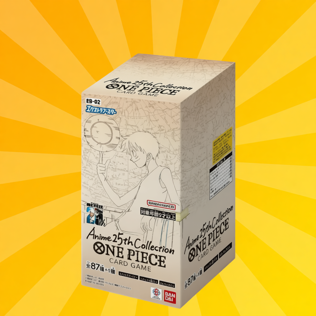 EB02 25th Anime Collection [Japan Version] (One Piece TCG Booster Box ...