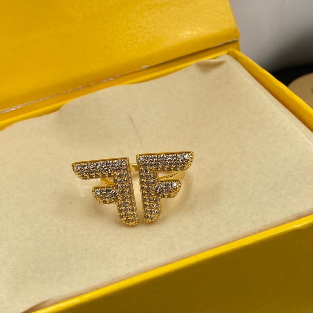 2025 New Style Fashion Fendi New Style Ring | Shopee Malaysia