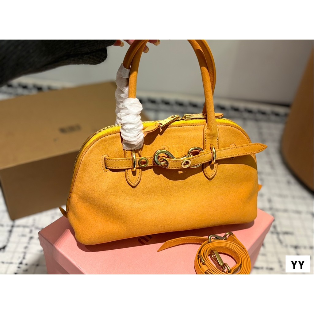 MM5653 Spring Summer Fashion Yellow Handbag | Shopee Malaysia