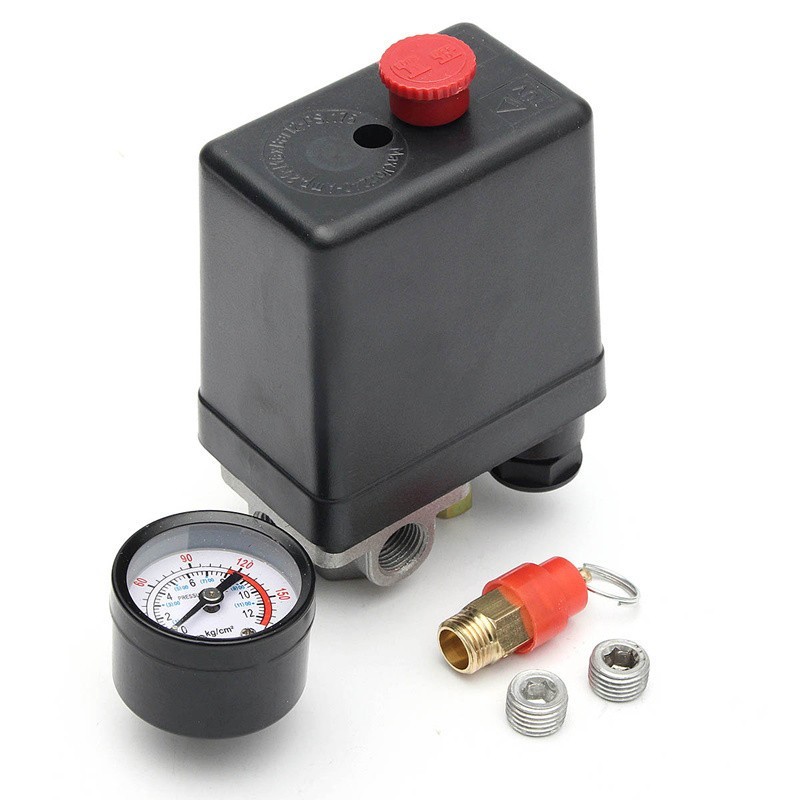 Durable 1/4" NPT Air Pressure Switch 135-175 PSI For Compressor - Foto 9